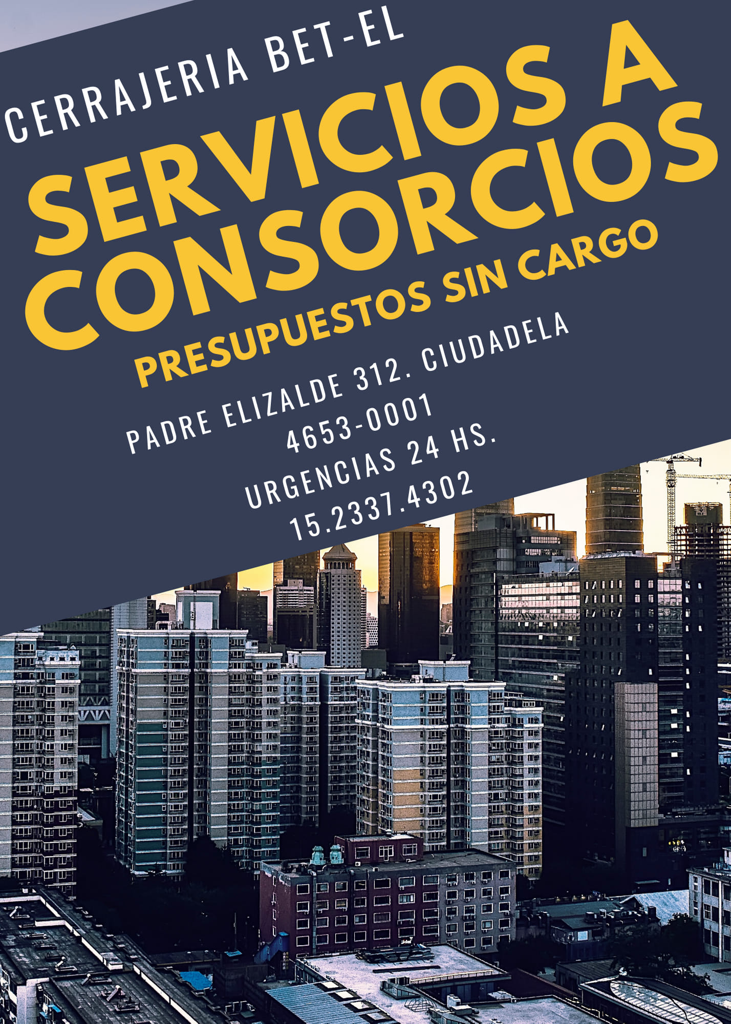 servicios a consorcios